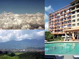 1 1 Everest And Makalu From Flight, Boudhanath From Airport, Everest Hotel And Pool